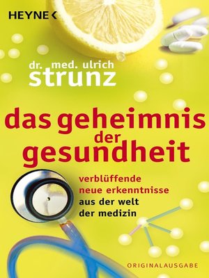 cover image of Das Geheimnis der Gesundheit